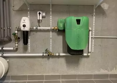 Einfamilienhaus: BIOCAT KLS 3000-C mit Leckage-Überwachungsfunktion