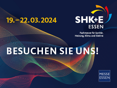 Messe SHK+E in Essen
